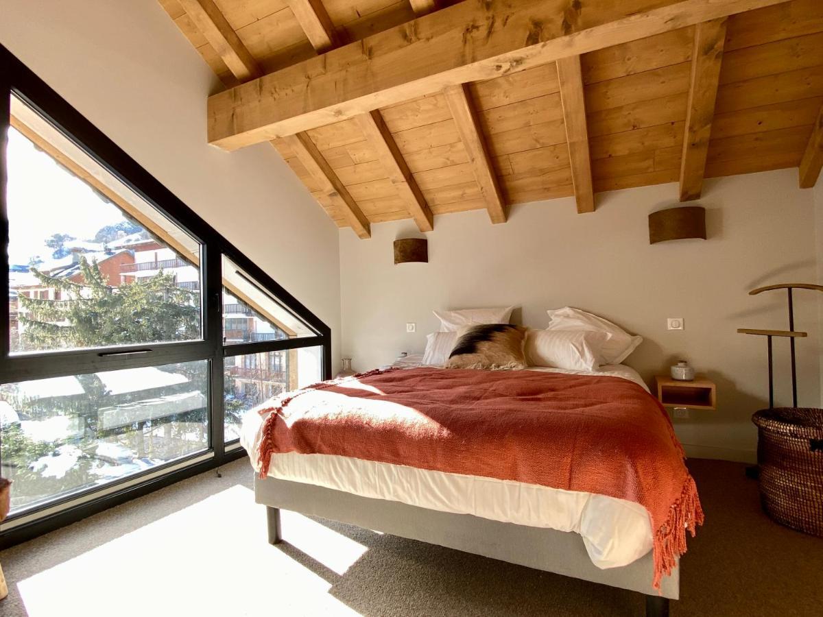 Chalets Patchwork Valloire Esterno foto