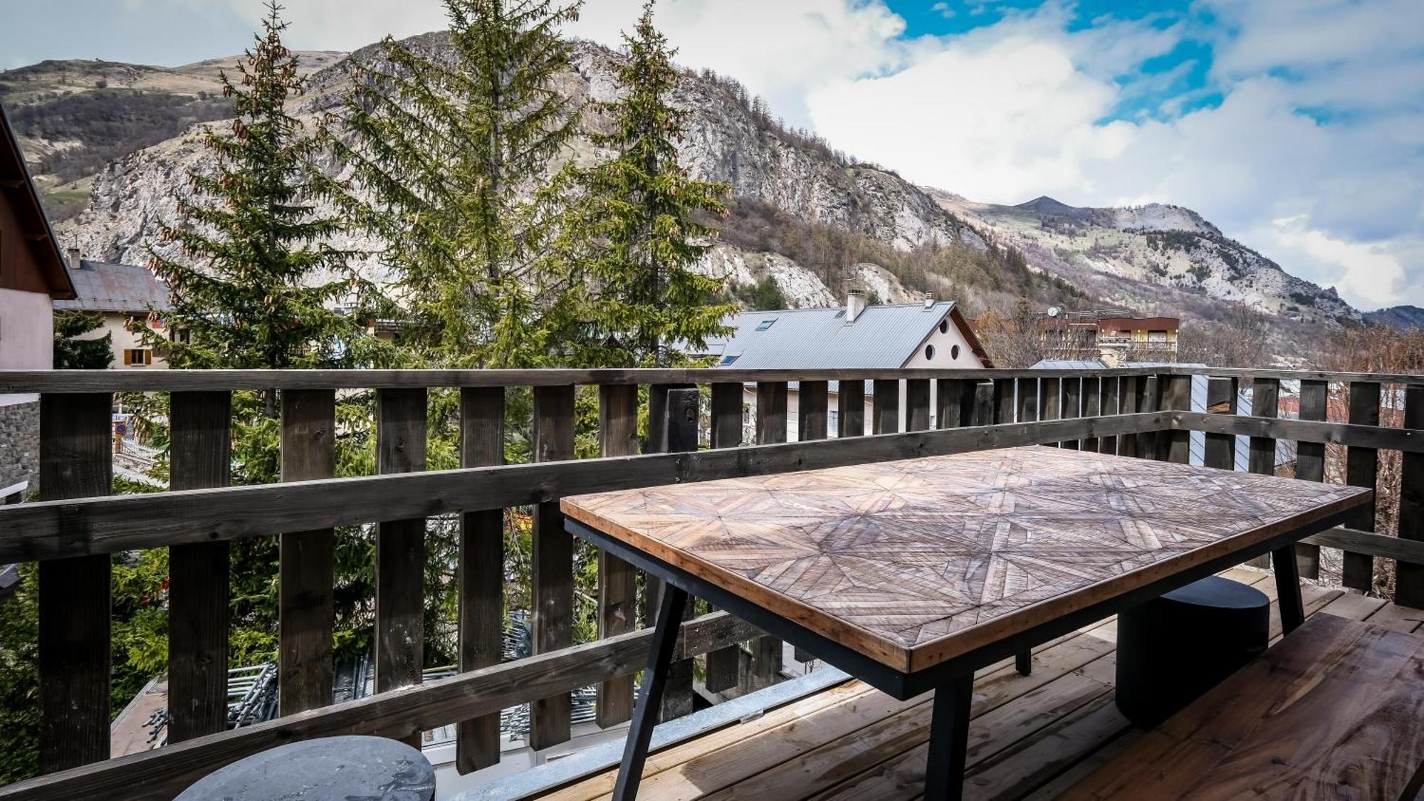 Chalets Patchwork Valloire Esterno foto